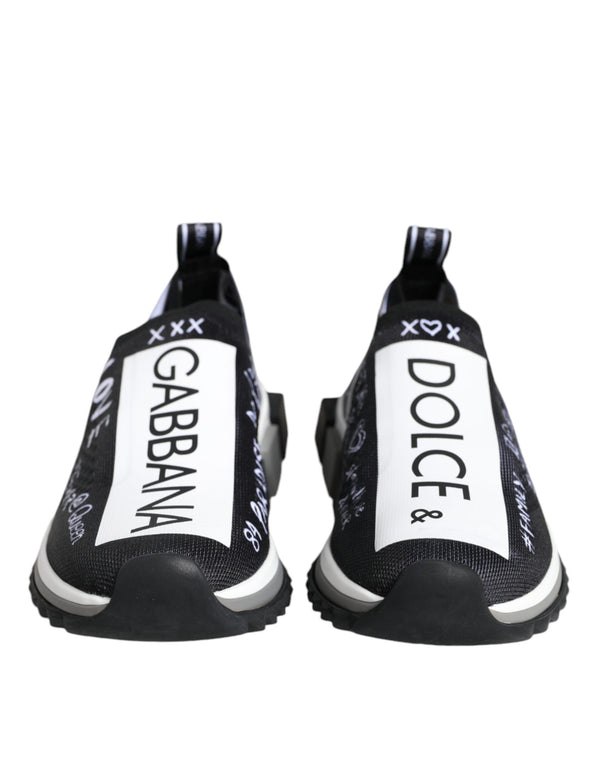 Dolce & Gabbana 70% Polyester sneaker in black