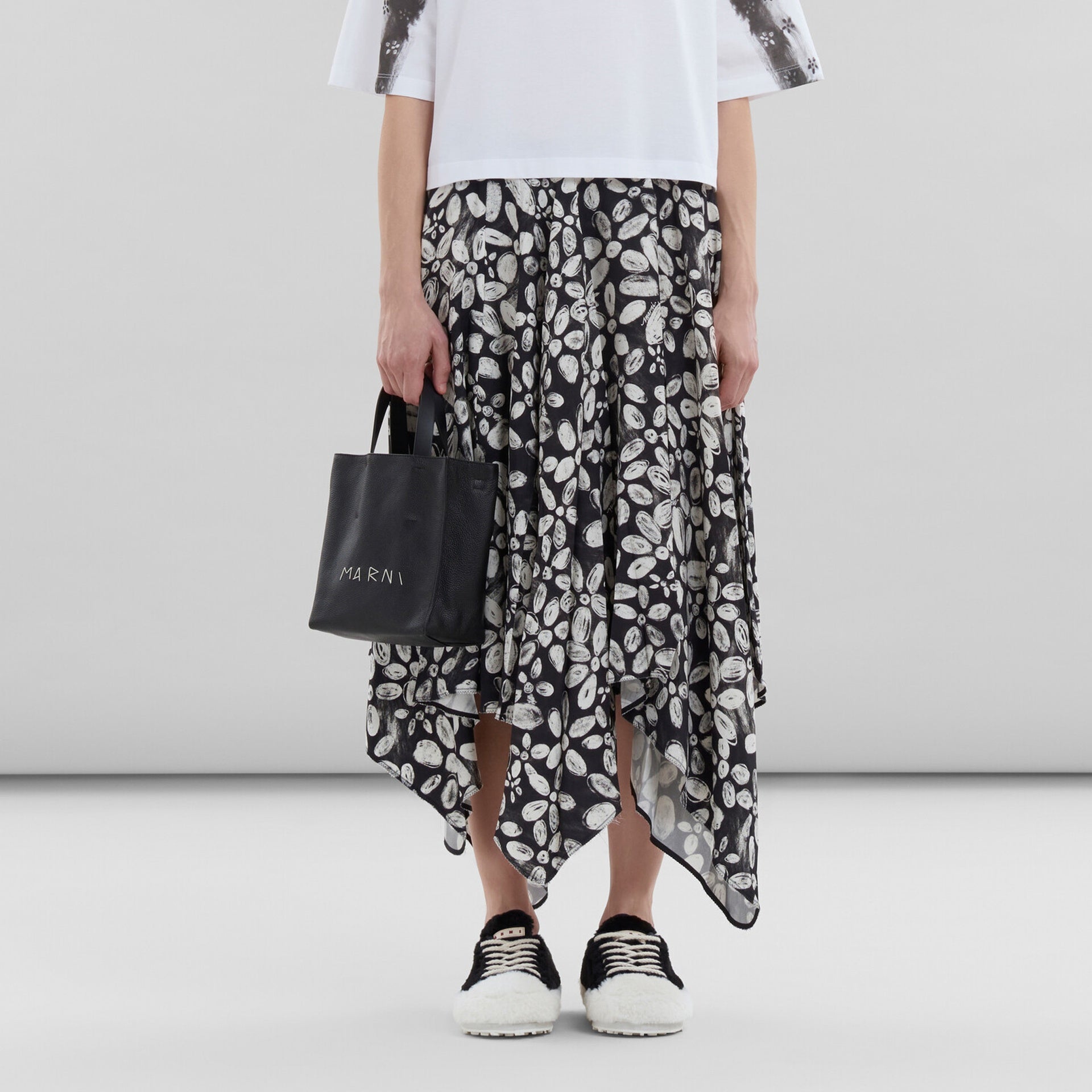Museo Soft Mini Bag Black Calf Leather