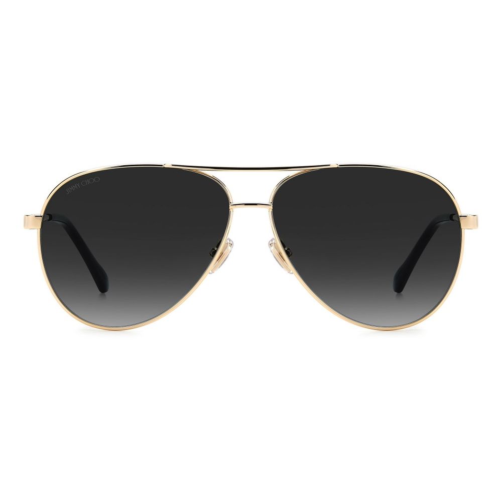 Jimmy Choo JCJIMENAS2M2AC Metal sunglasses in gold — view 2