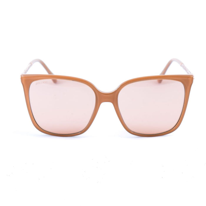 Jimmy Choo JCSCILLASFWM2SAC Metal sunglasses in pink — view 2