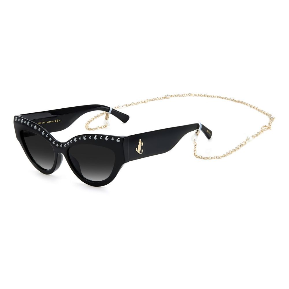 Jimmy Choo JCSONJAGNS8079OAC Acetate sunglasses in black