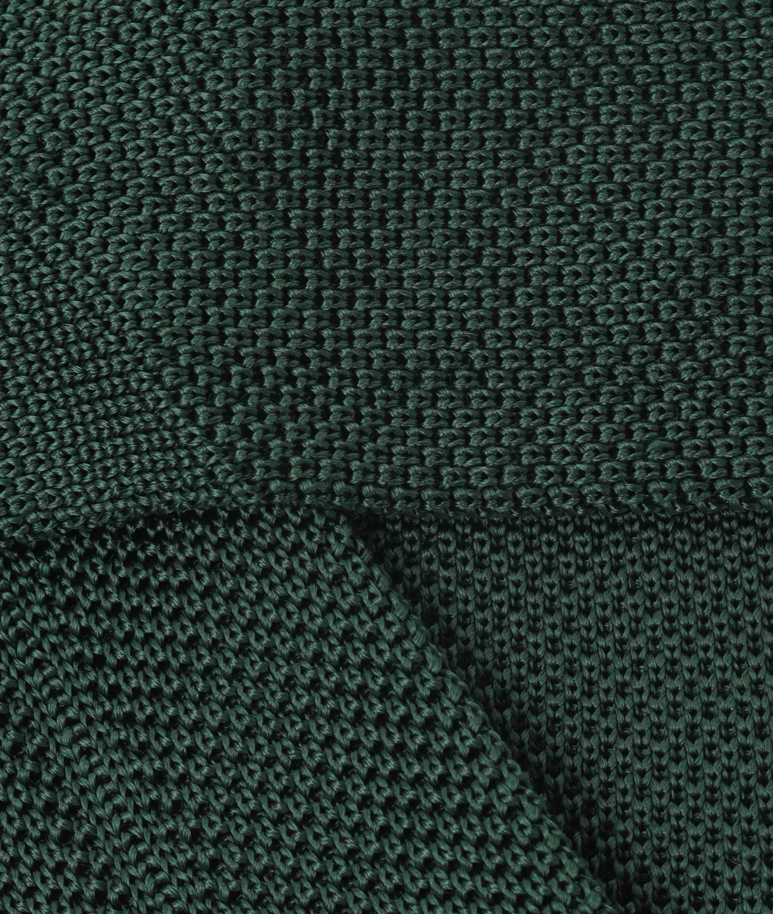 Silk Tricot Tie Darkgoldenrod Knitted