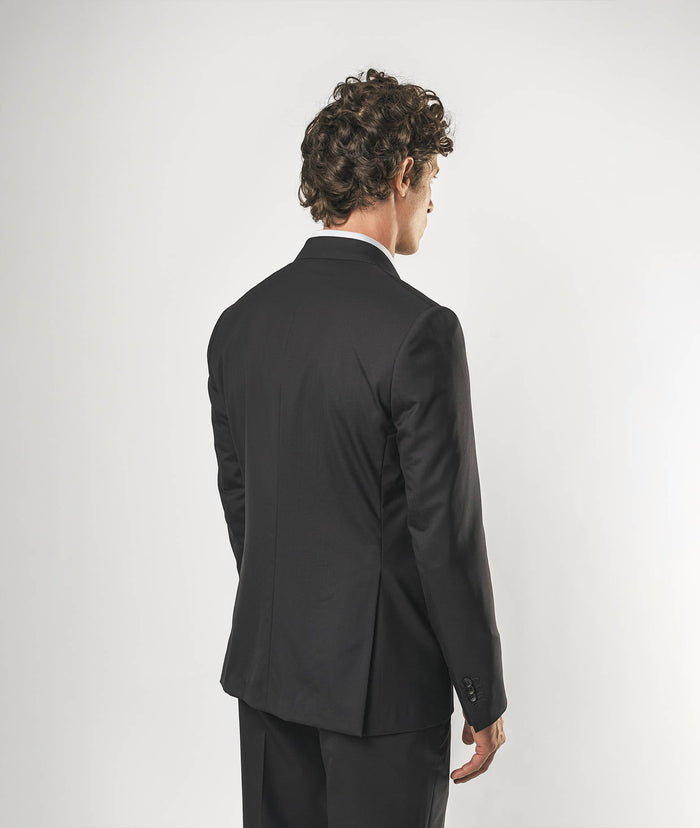 Single-Breasted Wool Jacket Jakarta Midnightblue Tailored Made
