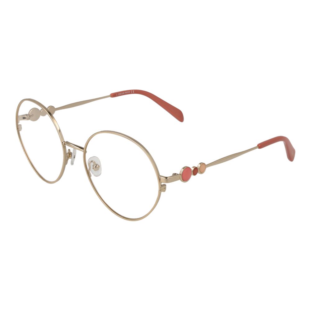 Gold Metal Glasses (frames) Accessory