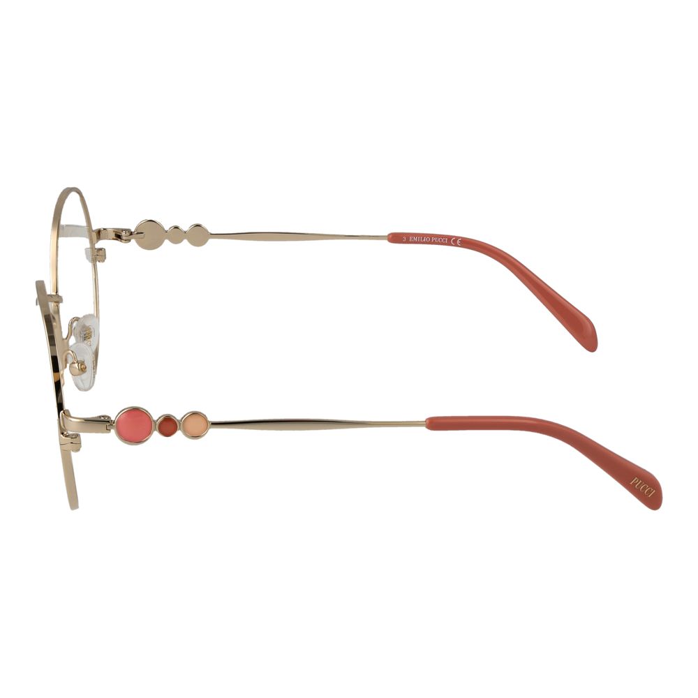 Gold Metal Glasses (frames) Accessory