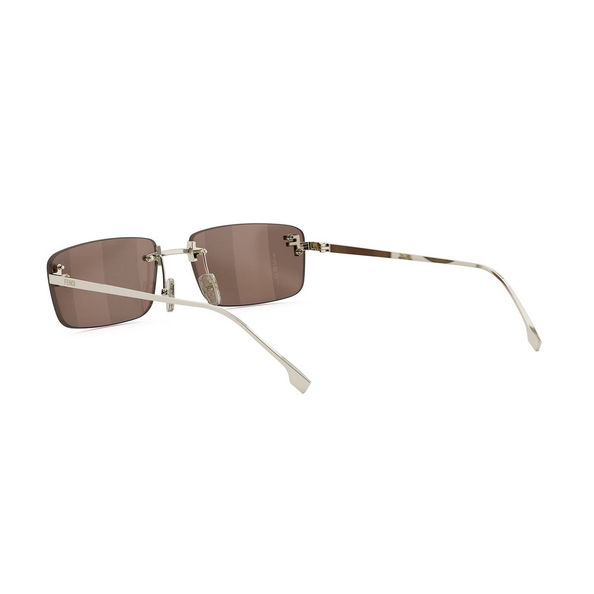 Fendi First Crystal Gold Metallo Sunglasses