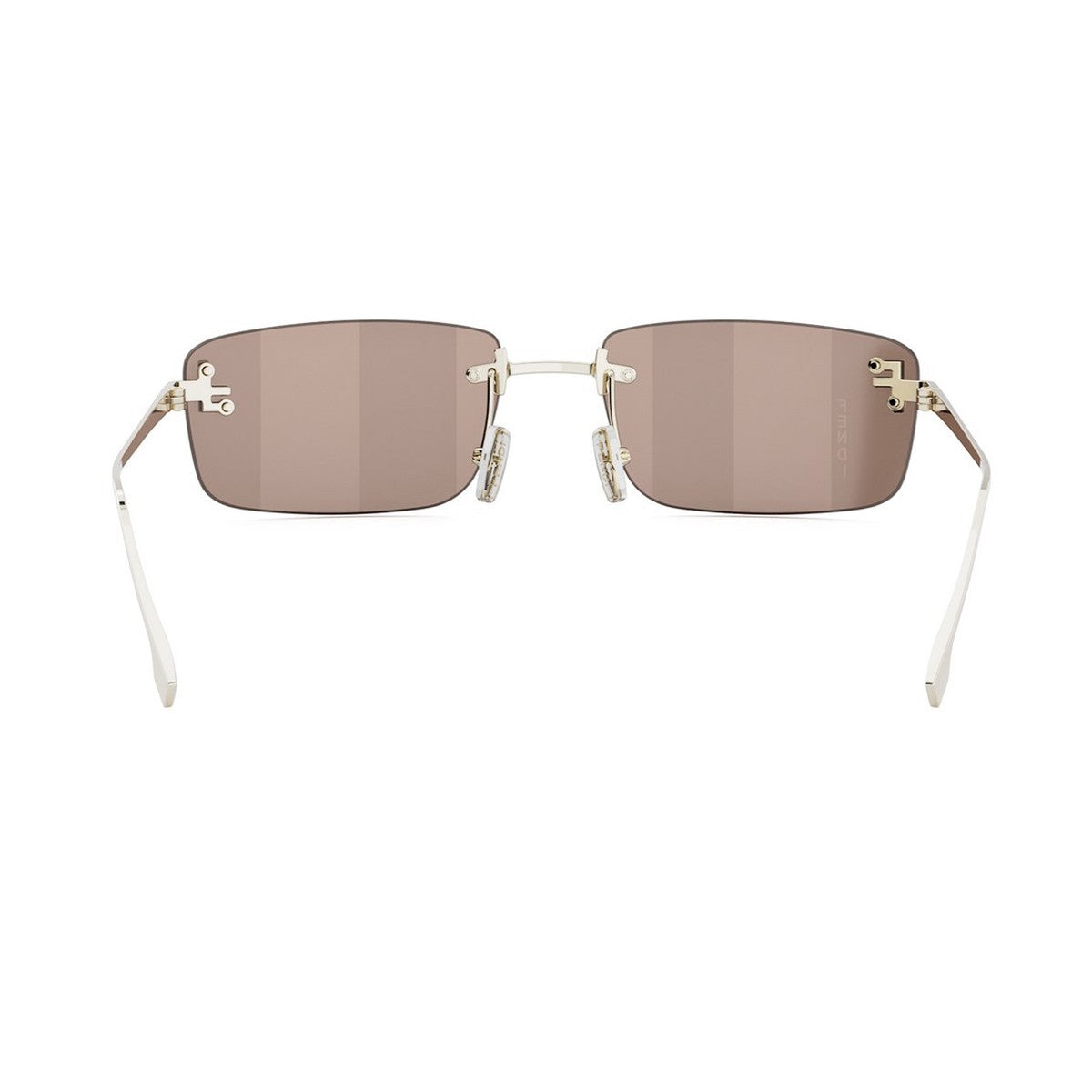 Fendi First Crystal Gold Metallo Sunglasses