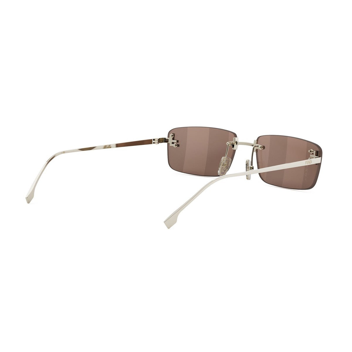 Fendi First Crystal Gold Metallo Sunglasses