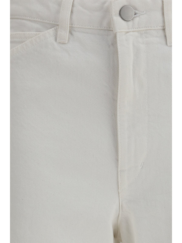 Pants Five-Pocket Cotton Milk Trousers