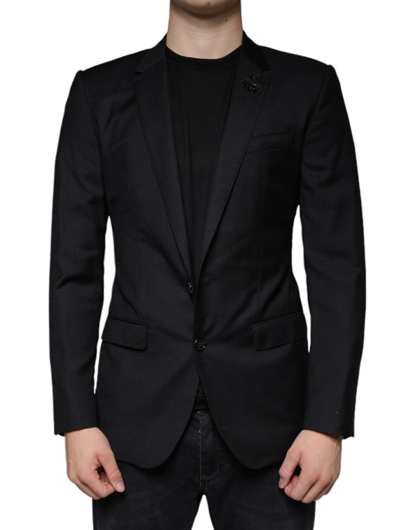 Dolce & Gabbana 100% Virgin Wool blazer in black