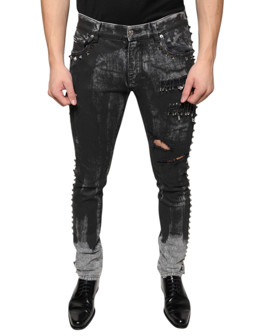 Dolce & Gabbana 98% Cotton jeans in black