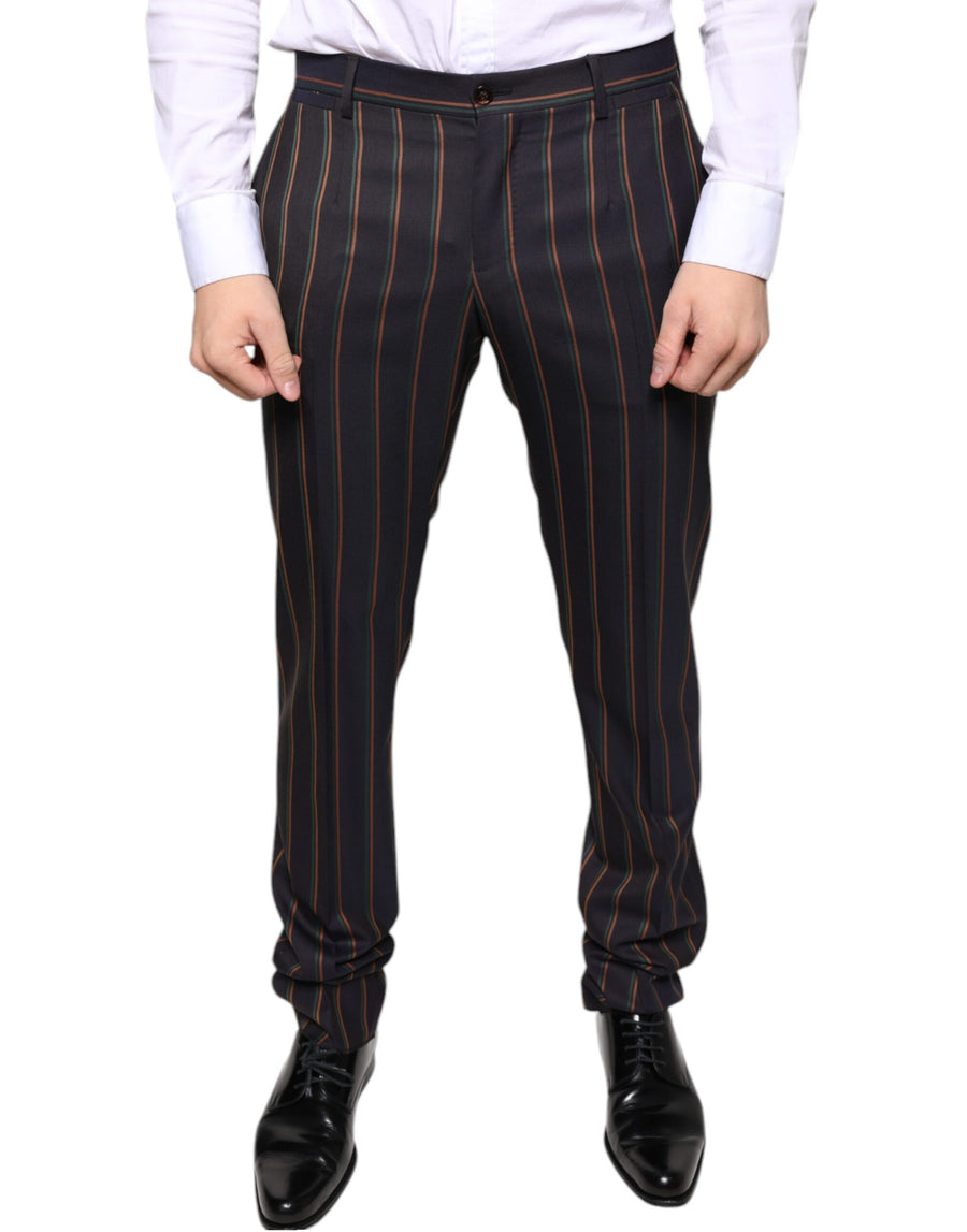 Dolce & Gabbana 100% Virgin Wool trousers in black
