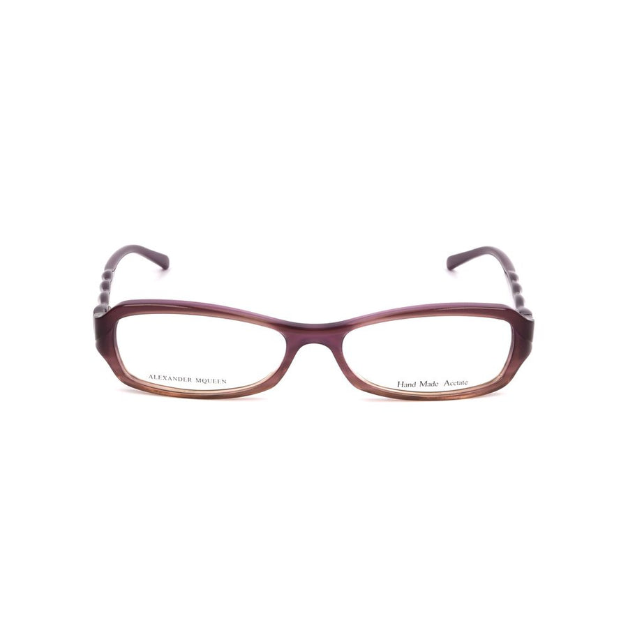 Alexander McQueen AMAMQ4162R3YAC Acetate eyeglasses in purple