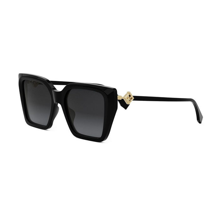 Ff Diamonds Black Acetato Sunglasses
