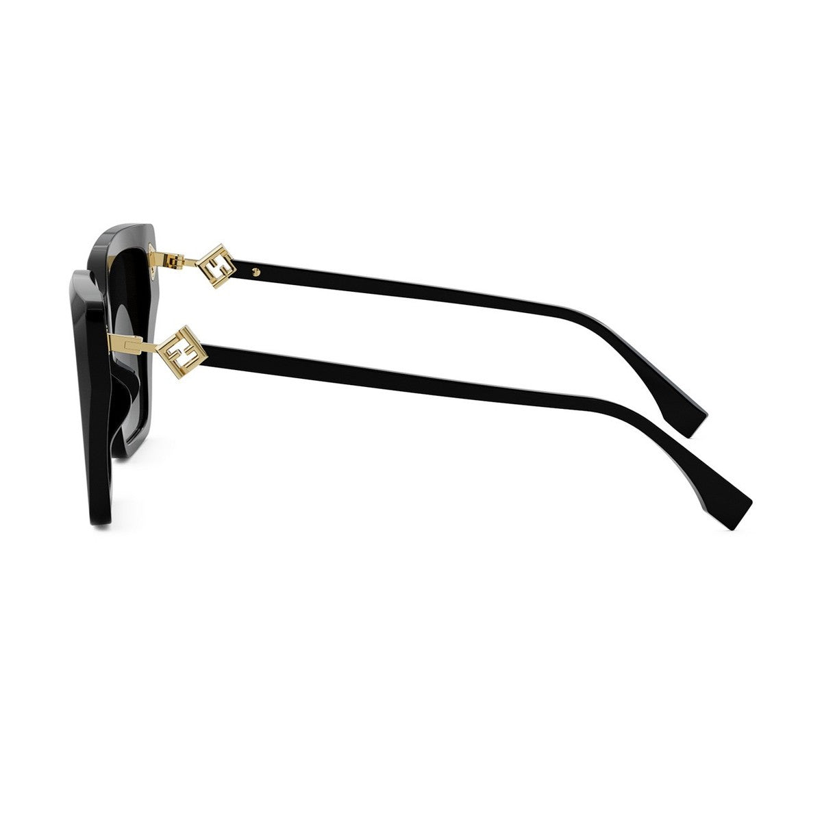 Ff Diamonds Black Acetato Sunglasses