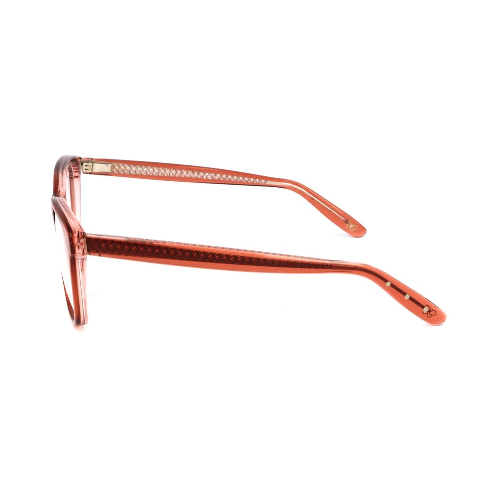 Bottega Veneta BVBV244F2KAC Acetate eyeglasses in pink — view 3
