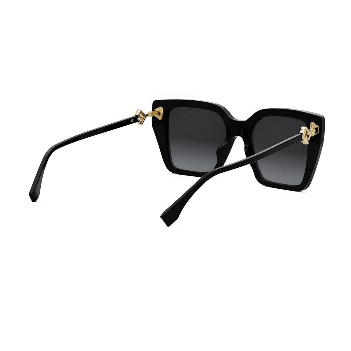 Ff Diamonds Black Acetato Sunglasses