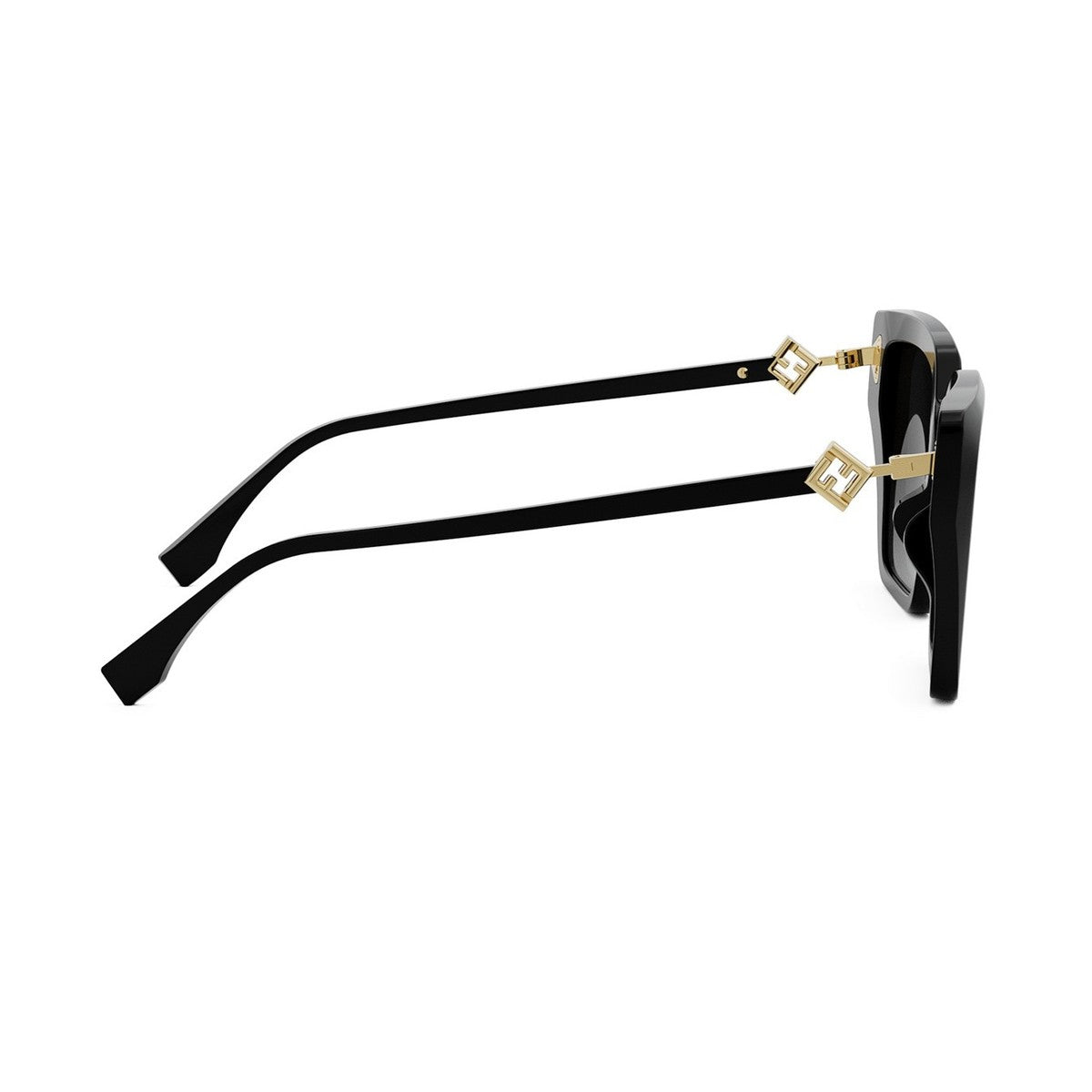 Ff Diamonds Black Acetato Sunglasses