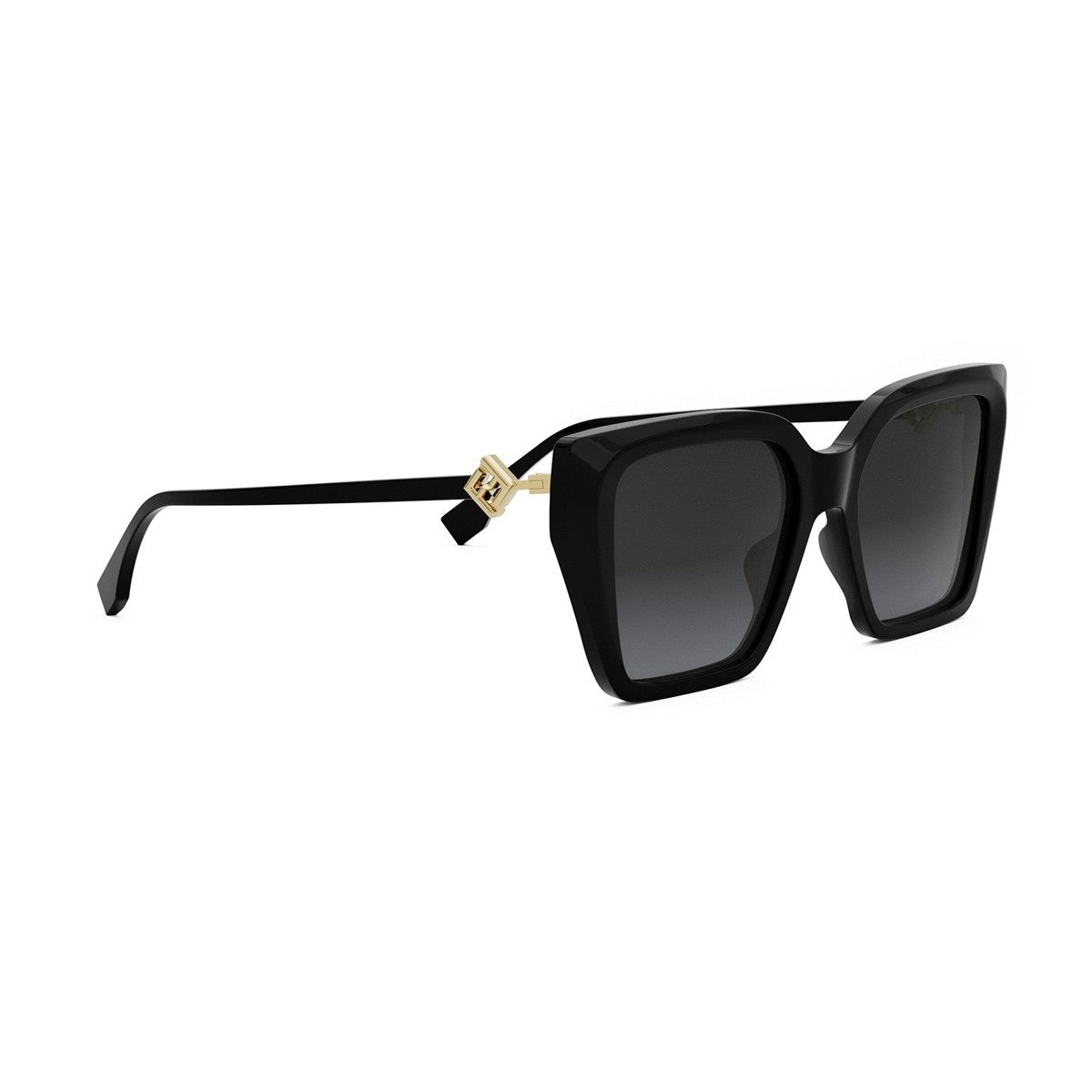 Ff Diamonds Black Acetato Sunglasses