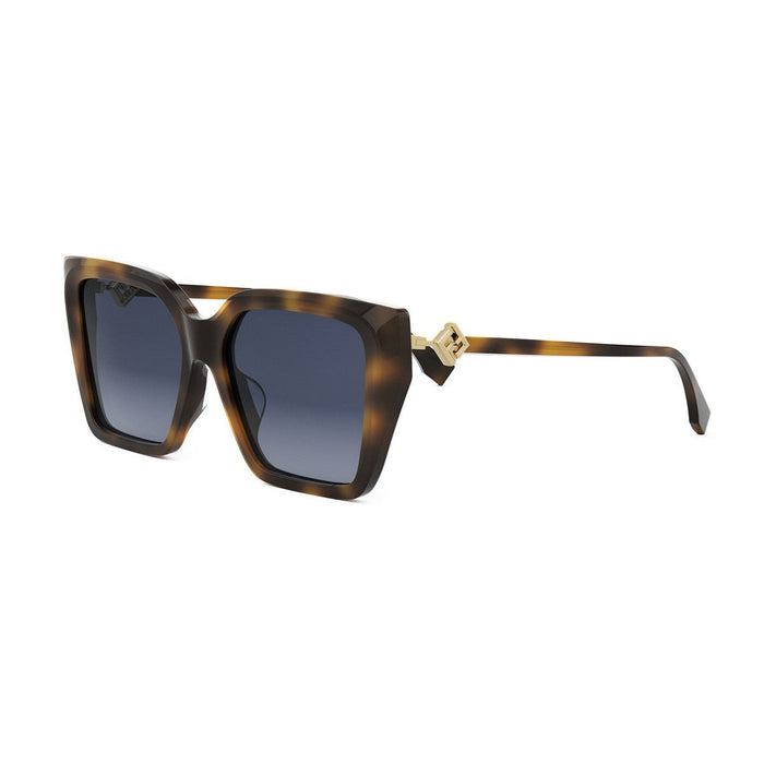 Ff Diamonds Brown Acetato Sunglasses