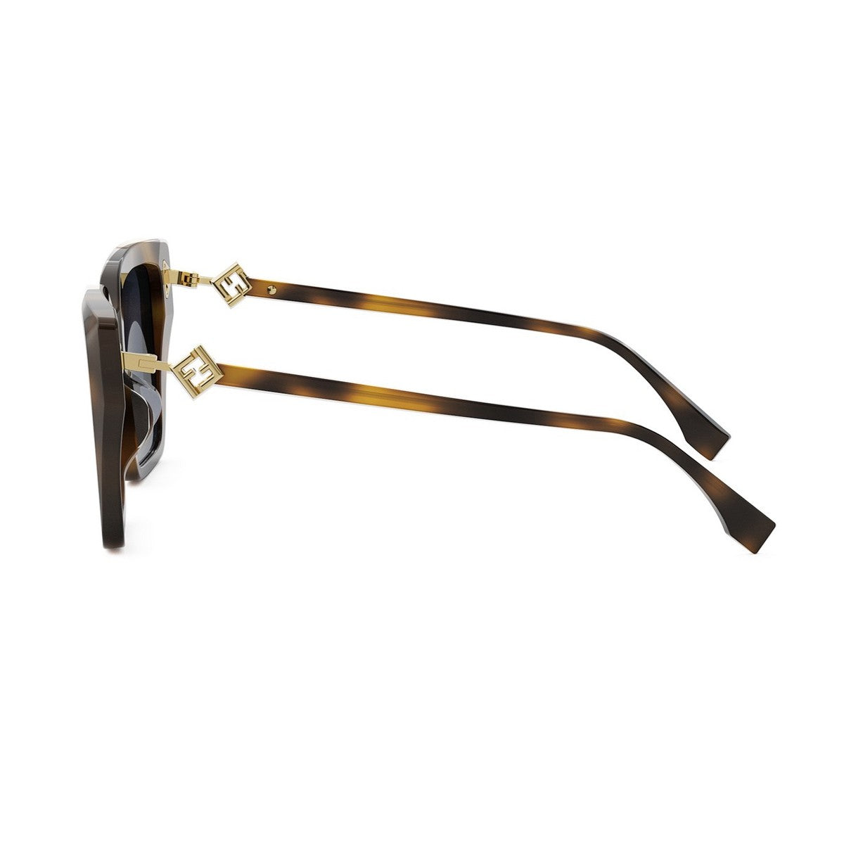 Ff Diamonds Brown Acetato Sunglasses
