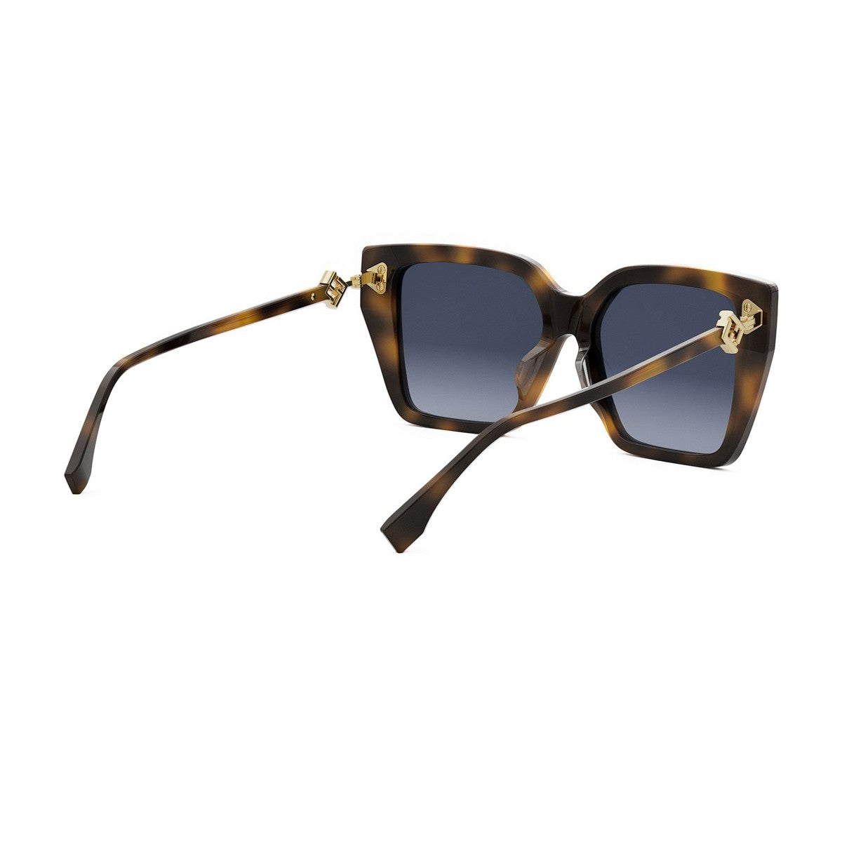Ff Diamonds Brown Acetato Sunglasses