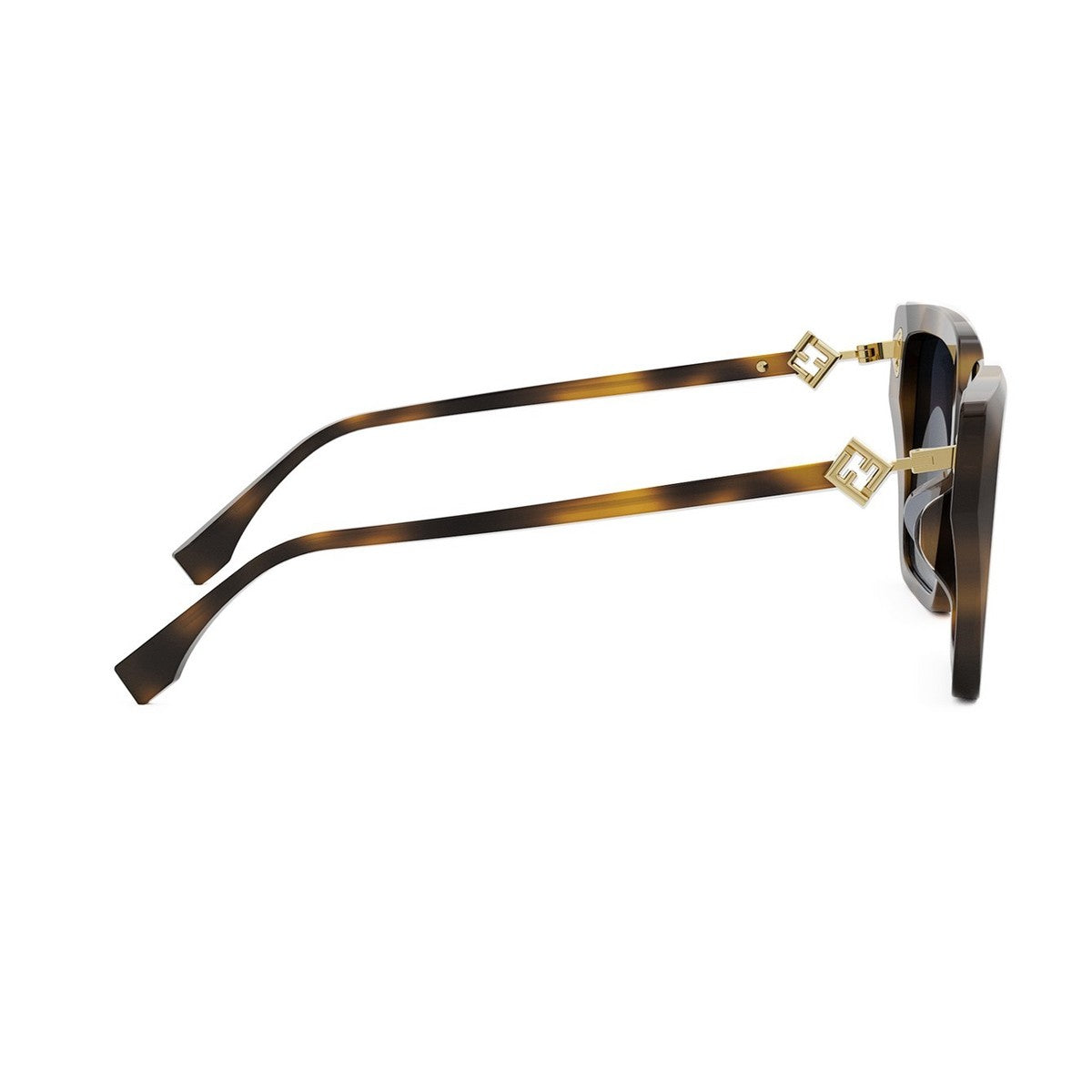 Ff Diamonds Brown Acetato Sunglasses