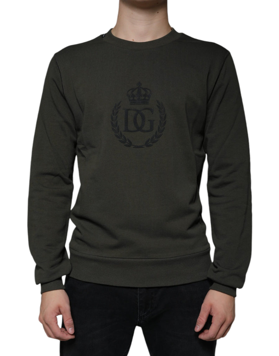 Dolce & Gabbana 100% Cotton sweatshirt in green