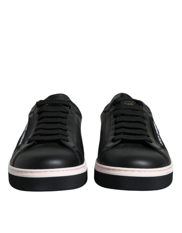 Dolce & Gabbana 100% Leather sneaker in black