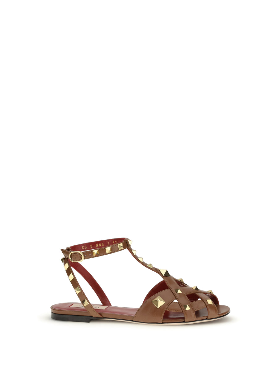 Sandals Studdy Tobacco