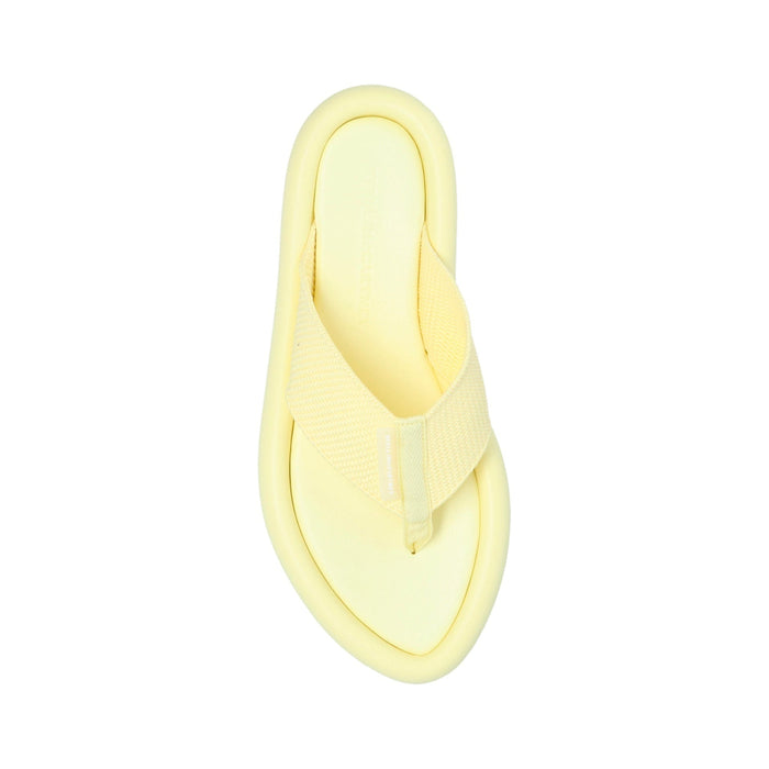 Stella Mccartney Air Slides Yellow Polyamide