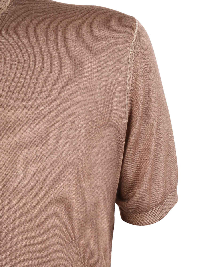 Sweater Brown Silk Cashmere Crewneck