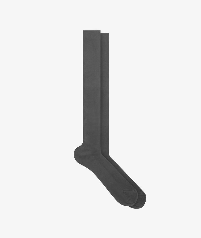 Silk Socks Gray