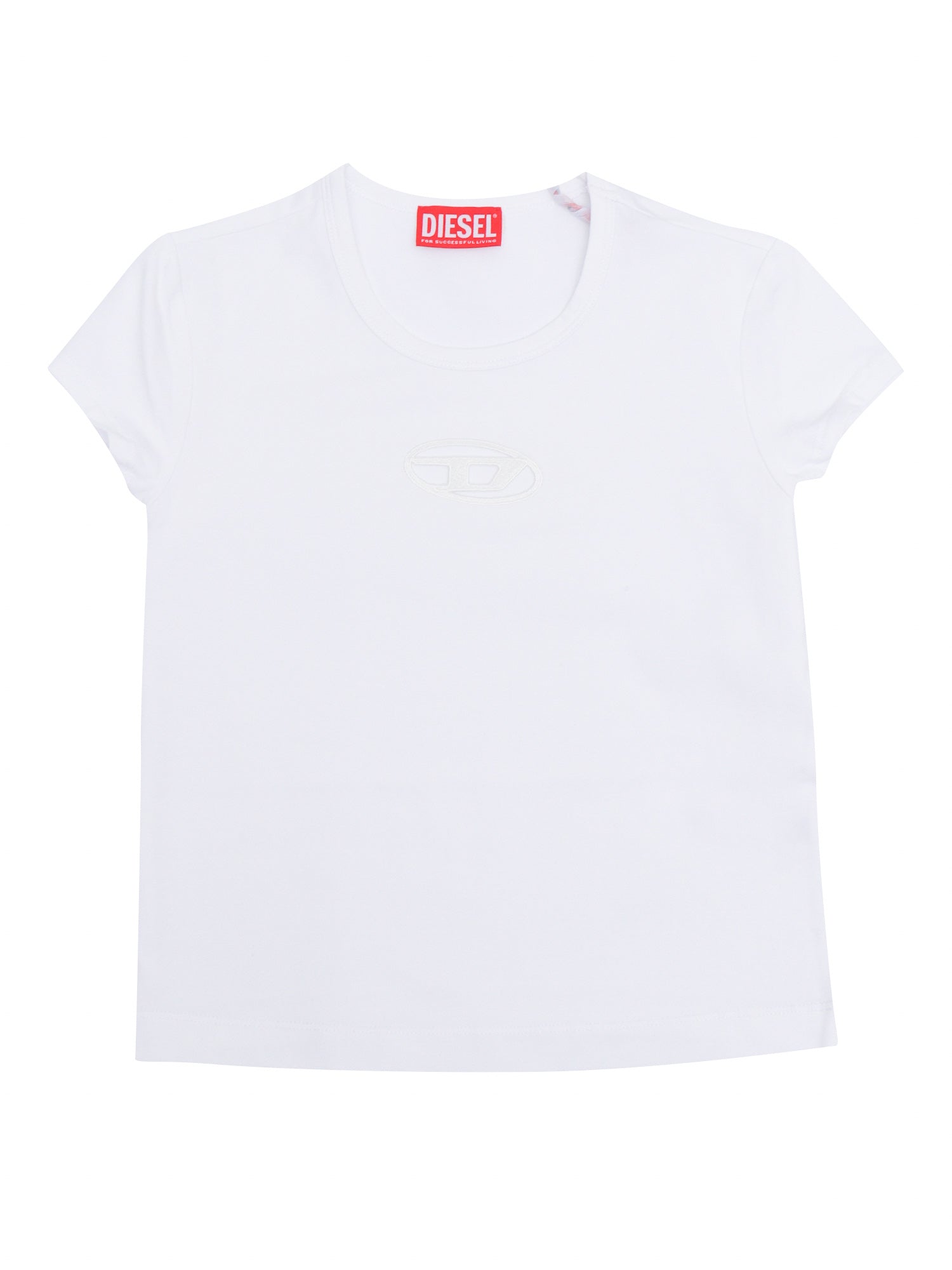T-shirts White Cotton Elastane Short Sleeves T-shirt