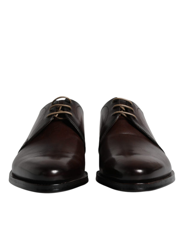 Dolce & Gabbana 100% Calf Leather derby shoe in black