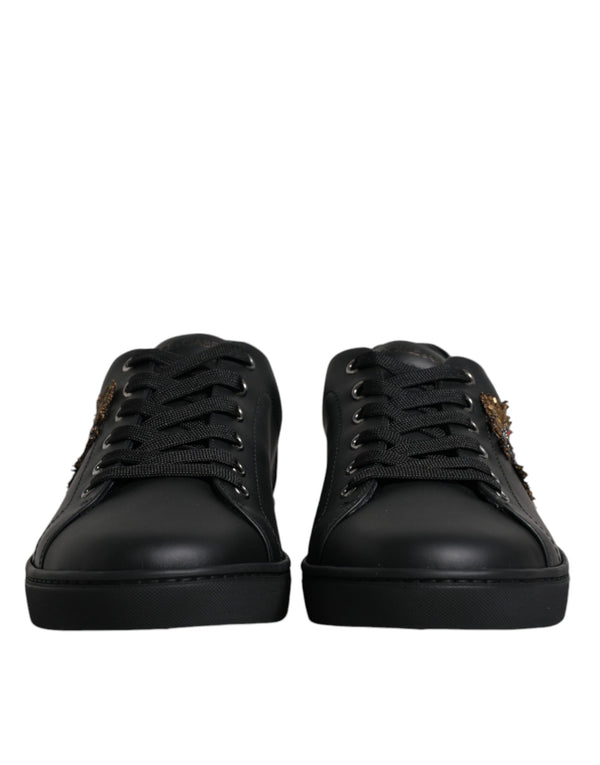 Dolce & Gabbana 100% Calf Leather sneaker in black