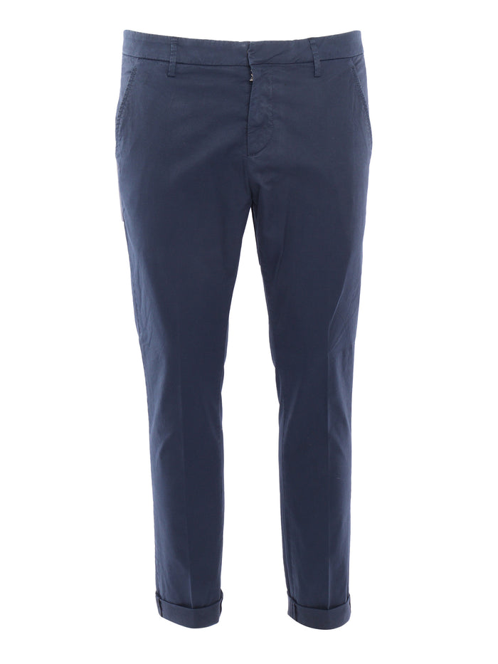 Blue chino trousers Cotton Elastane