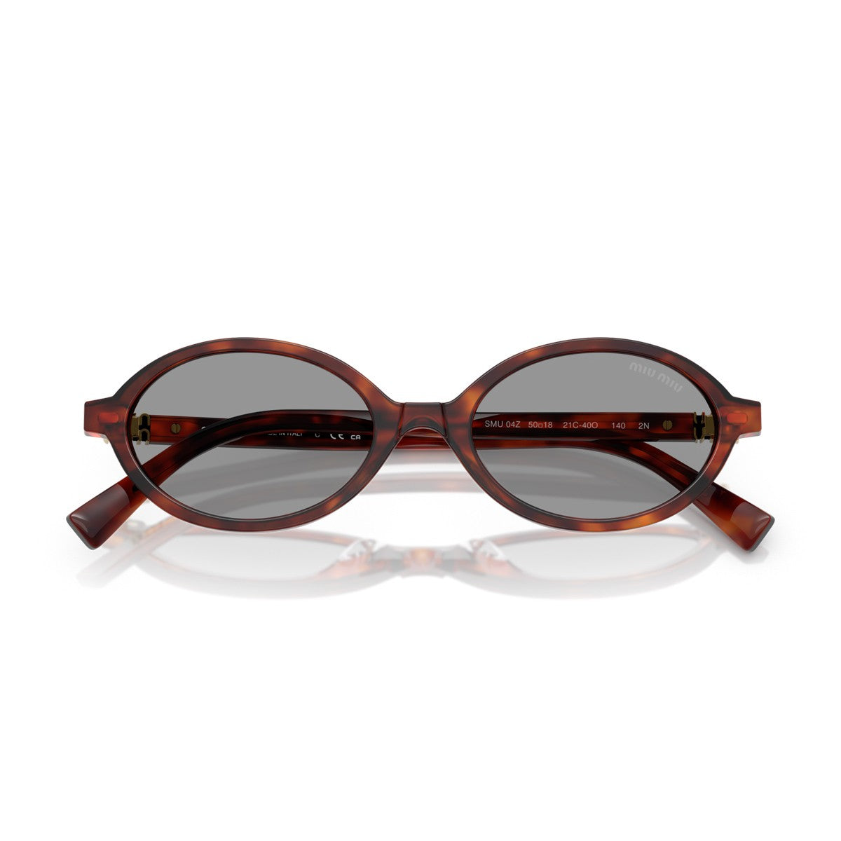 Miu 0mu 04zs Brown Acetato Sunglasses