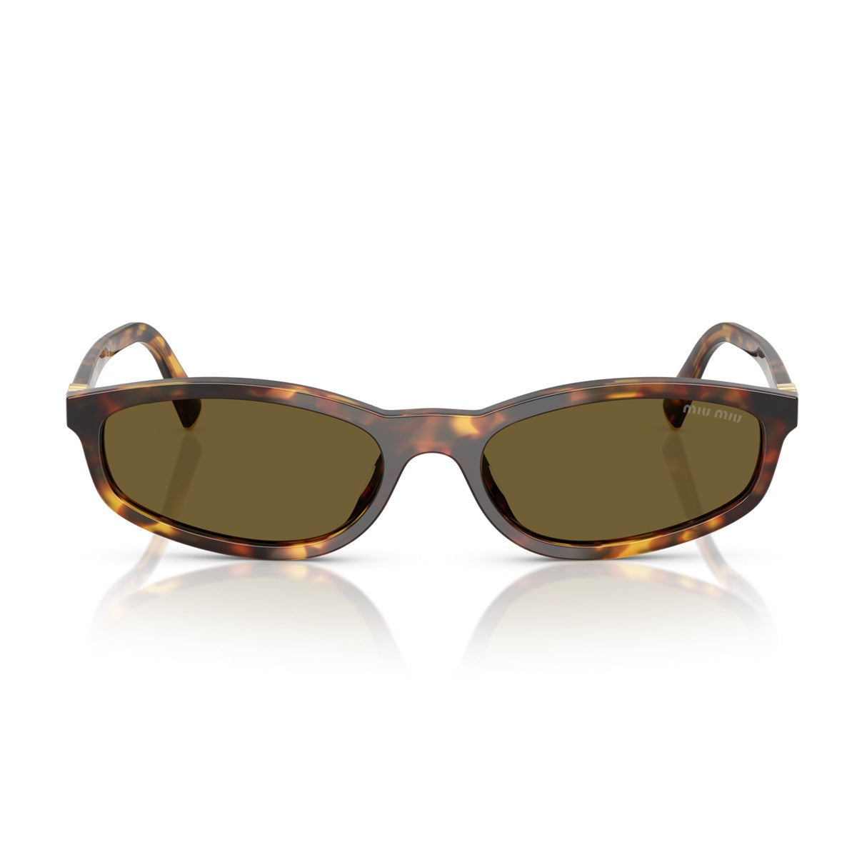 Miu 0mu A06s Honey Havana Acetato Sunglasses