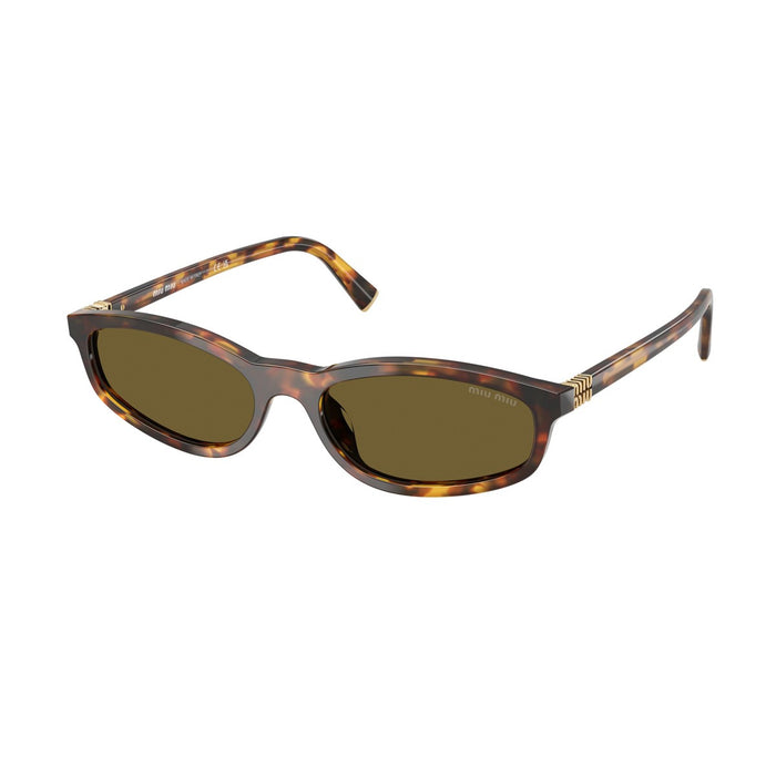 Miu 0mu A06s Honey Havana Acetato Sunglasses