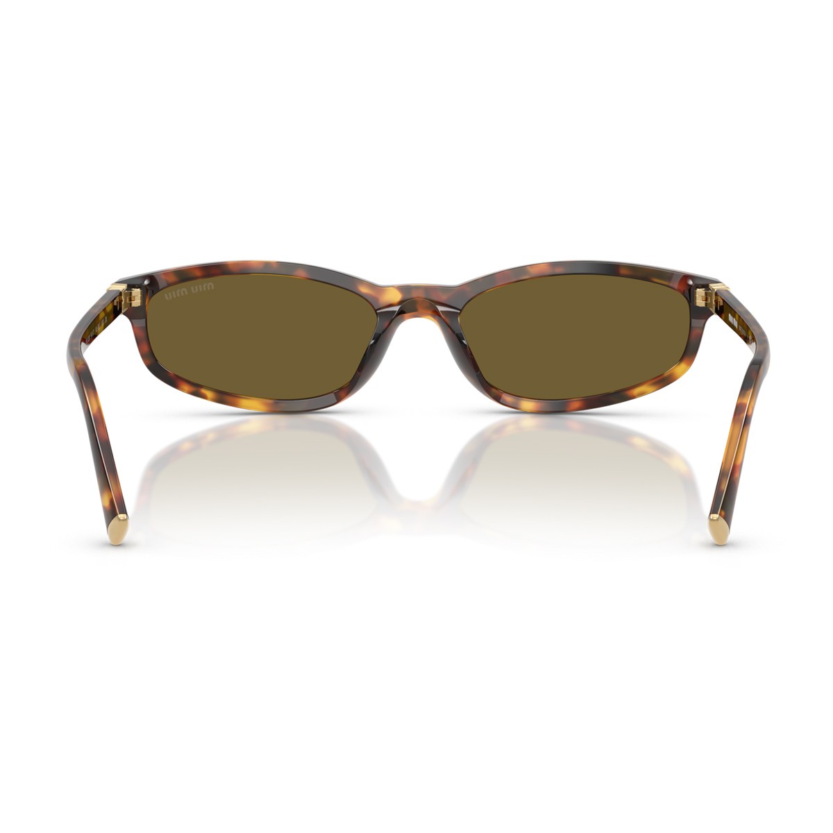 Miu 0mu A06s Honey Havana Acetato Sunglasses