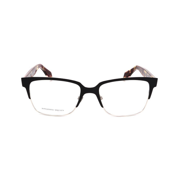 Alexander McQueen AMAMQ42578SMAC Metal eyeglasses in black