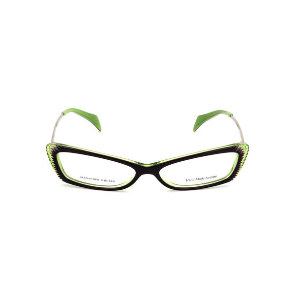 Alexander McQueen AMAMQ4163R2IAC Acetate eyeglasses in green
