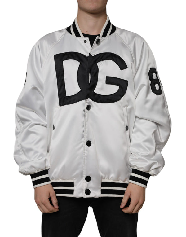 Dolce & Gabbana 100% Polyester jacket in white