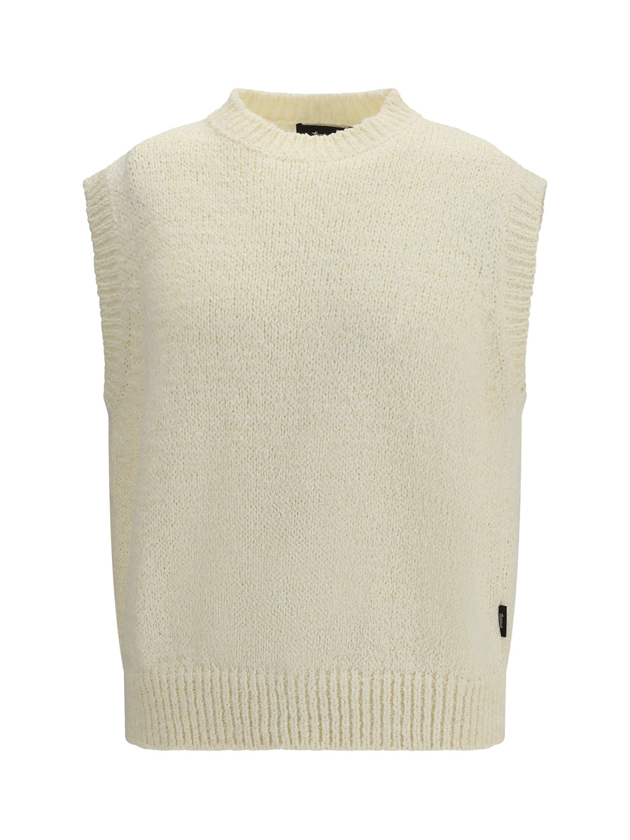 Laminar 100% cotton tank top in white