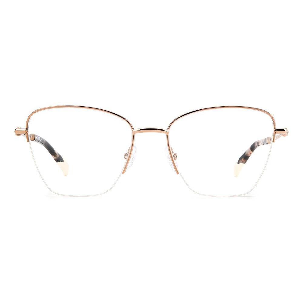 Gold Stainless Steel Glasses (frames) Accessory