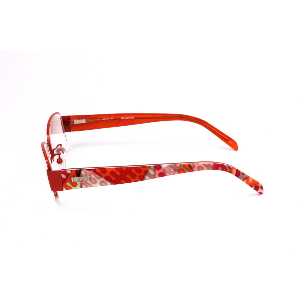 Orange Metal Glasses (frames) Accessory