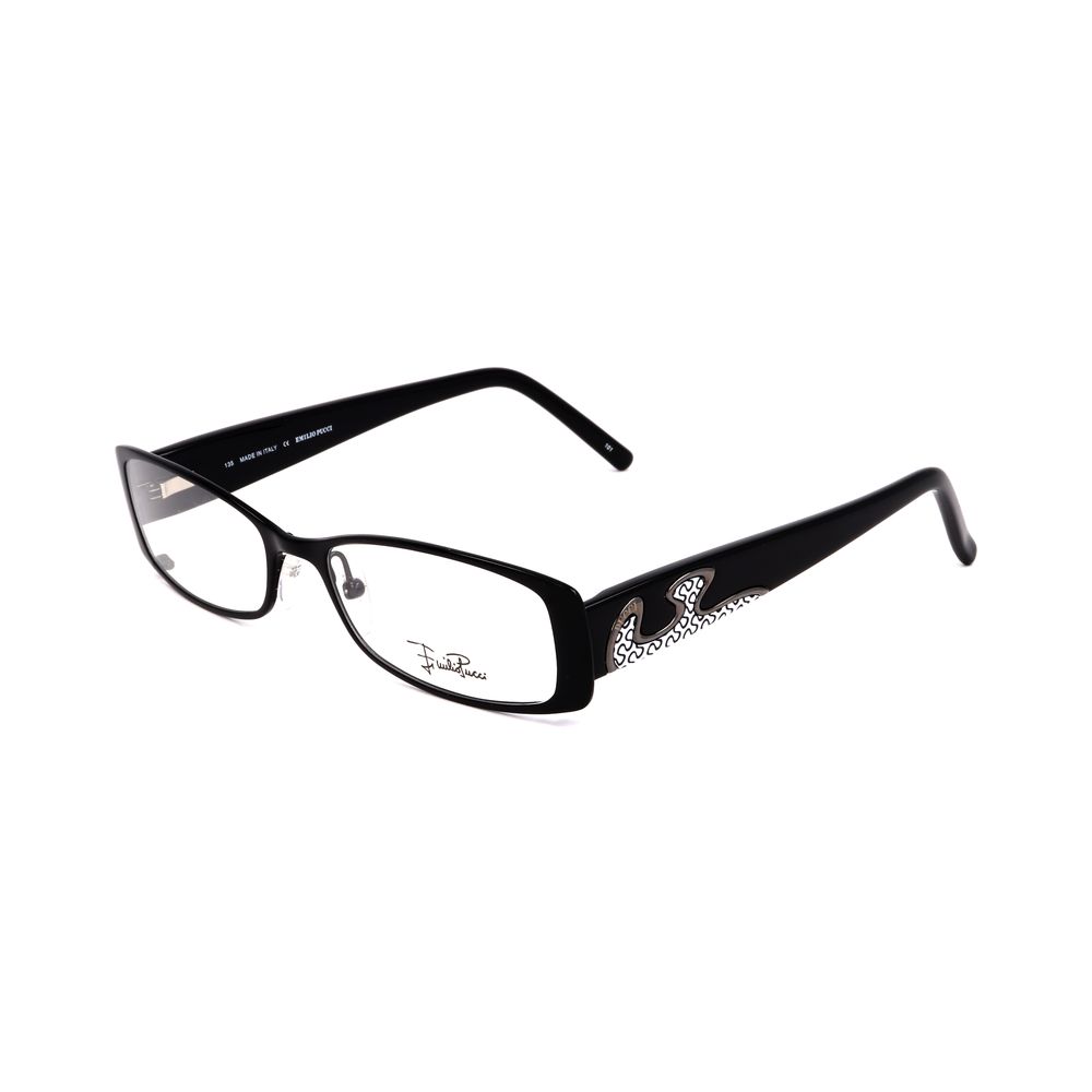 Black Metal Glasses (frames) Accessory