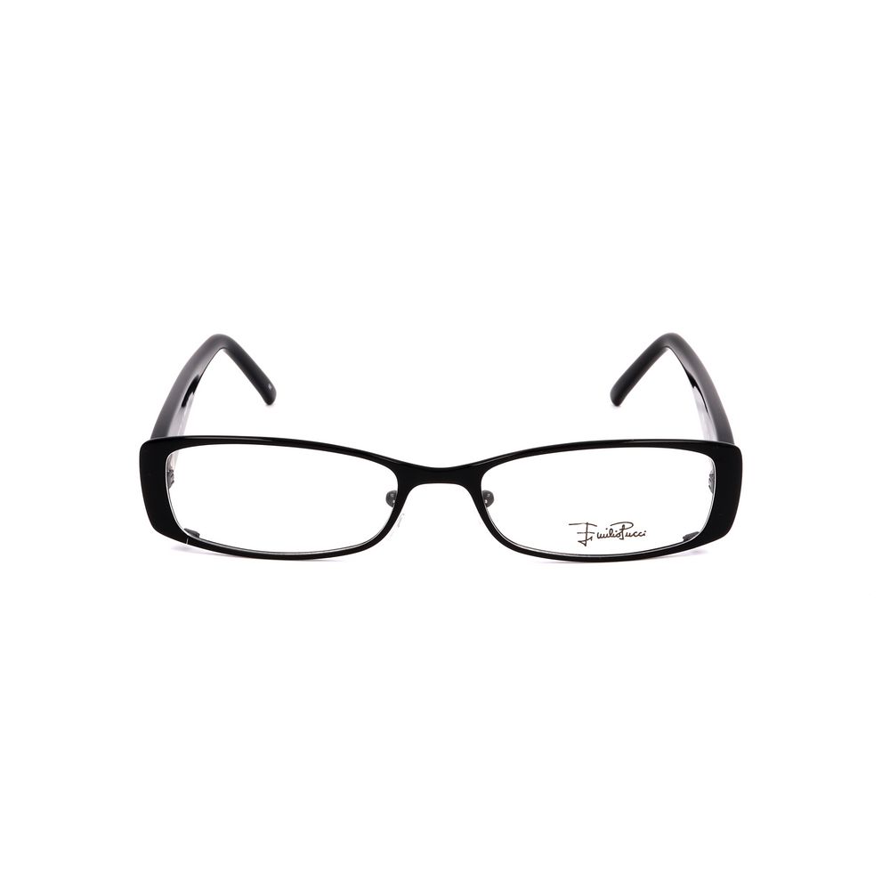 Black Metal Glasses (frames) Accessory