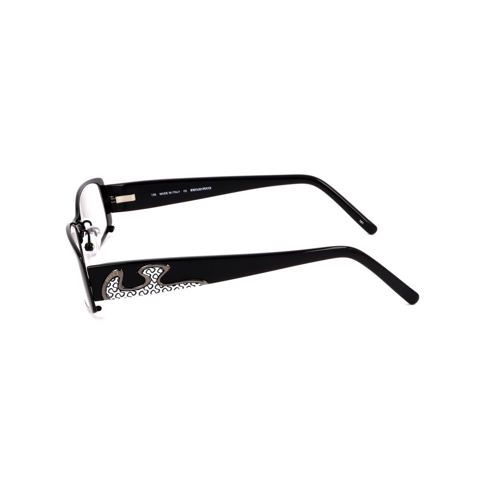 Black Metal Glasses (frames) Accessory